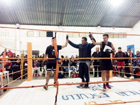 Exitosa velada de boxeo en el Club Independiente