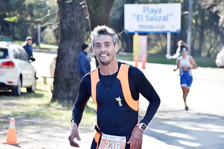 Duatlón Durazno: El duraznense Mauricio Ramírez fue primero en "Senior C"