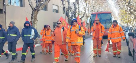 SUNCA se movilizó en Durazno con reclamos varios