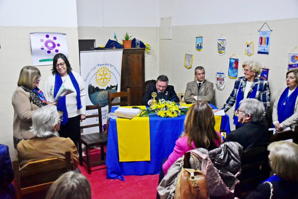 Con varios desafíos por delante, nuevos presidentes de los clubes rotarios de Durazno asumieron en la víspera