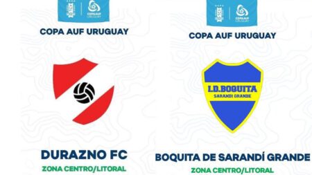 Copa Uruguay: Durazno FC y Boquita jugarán por la Fase 2 el miércoles 17 de agosto en el Landoni