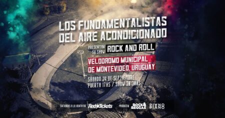 Indio Solari anunció show de Los Fundamentalistas del Aire Acondicionado en Uruguay para el 24 de setiembre