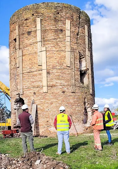 El Molino de los Ingleses de San Jorge pasará a ser un memorial, que contará con un parque rural acondicionado