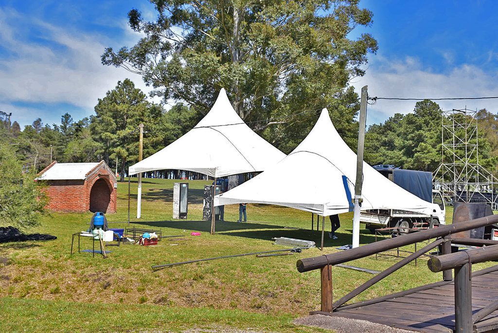 feria parque de la hispanidad durazno