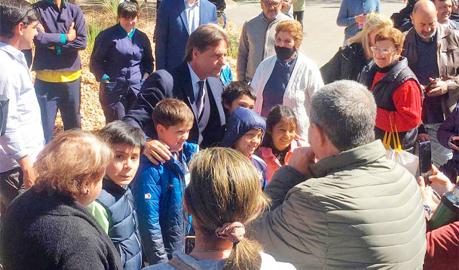 lacalle pou expo prado 2022