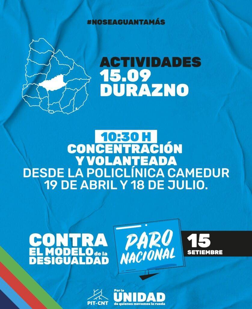 paro setiembre 2022