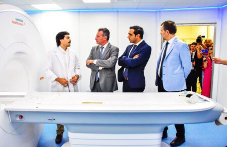 En presencia del ministro Salinas, Camedur y cuatro mutualistas de la zona inauguraron moderno resonador