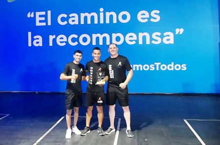 Boxeador duraznense Gustavo Valencia recibió el premio de Campeón Uruguayo 2022 en categoría Elite hasta 71 kilos
