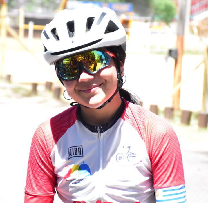 Club Ciclista Escuela Durazno con varios campeones en el Codecam 4 Julieta Albornoz Codecam