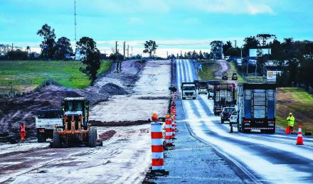 “Entre marzo y abril” se inaugurarán tramos nuevos de doble vía en Ruta 5 en la parte sur de Durazno