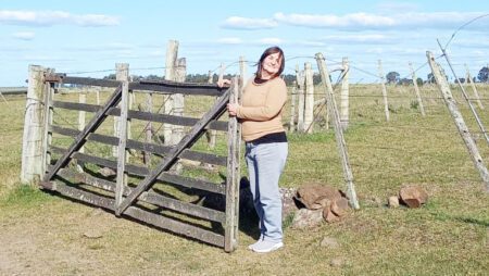 Brenda González, ex gremialista de Molles. “Antes cuando se entraba a un escritorio rural siempre miraban al varón y como que a la mujer no la veían”