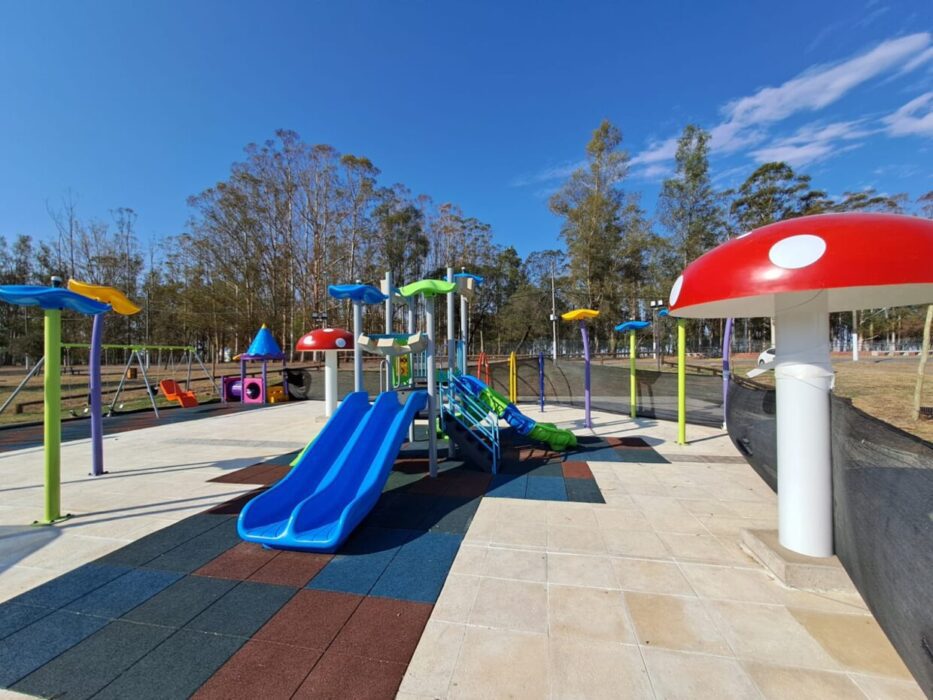 El domingo se inaugura la plaza con juegos de agua en el Parque de la Hispanidad 3 El domingo se inaugura la plaza con juegos de agua en el Parque de la Hispanidad