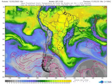 Se viene el agua: Metsul explicó la llegada de lluvias a la región tras la ola de calor