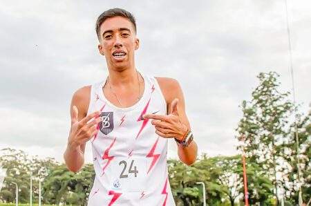 El atleta duraznense Valentín Soca batió en Estados Unidos un récord nacional de 25 años de vigencia