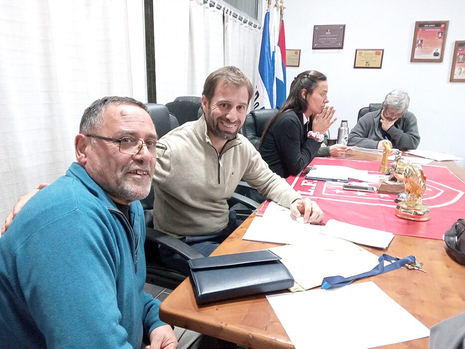 En la ocasión asumió su cargo de neutral Eduardo Lazaroff Acuña