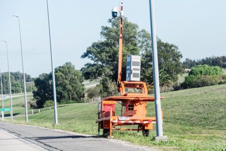 Los radares se ubican en rutas nacionales de todo el país
