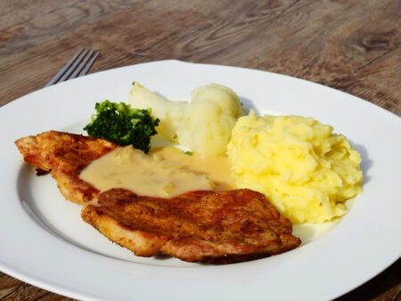 Miércoles saludable: Pescado a la Parrilla, o al horno, con Puré de Papas