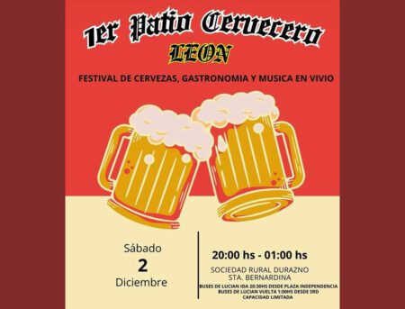 Se viene el Patio Cervecero en la Sociedad Rural de Durazno