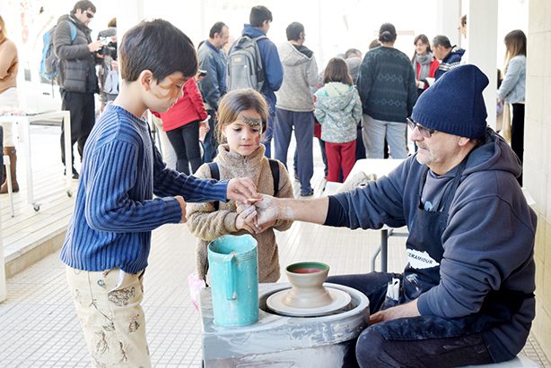 Variada fue la propuesta del taller que contempló a todas las disciplinas artísticas