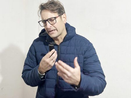 Juan Straneo sobre paso de Vidalín