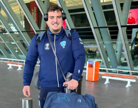 Duban Silvera fue nuevamente convocado para defender la M20 de Uruguay en el Mundial de Escocia