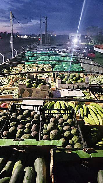 Mercadería incautada en Durazno