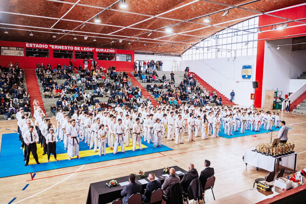 Las máximas autoridades de Full Contact Karate Uruguay estuvieron presentes