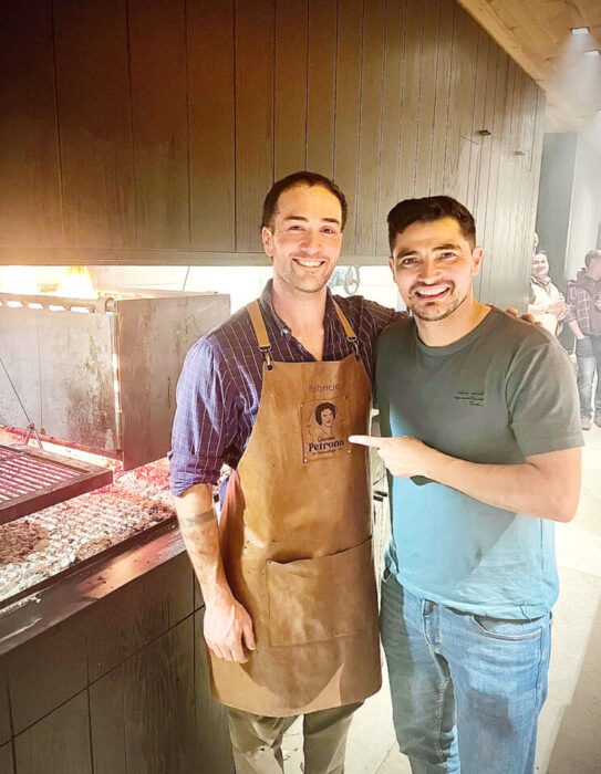 El Chori Castro en presencia de Mojica