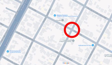 Ayer se registró un grave siniestro de tránsito en la intersección de calles Morquio y San Martín