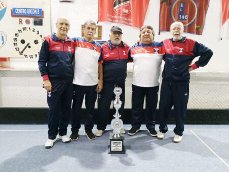 El quinteto campeón