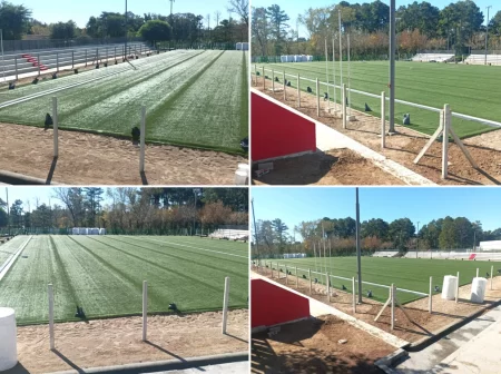 Estadio José Pedro Varela estrena césped sintético y renovada infraestructura