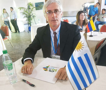 Mauricio Rivas presidente de la Unión de Triatlón de Uruguay